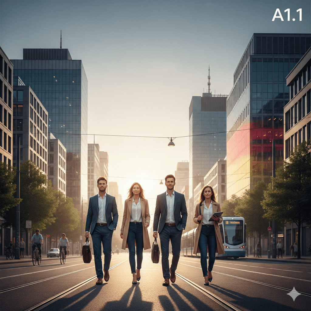 German Accelerator A1.1: Start Your Journey to Fluency