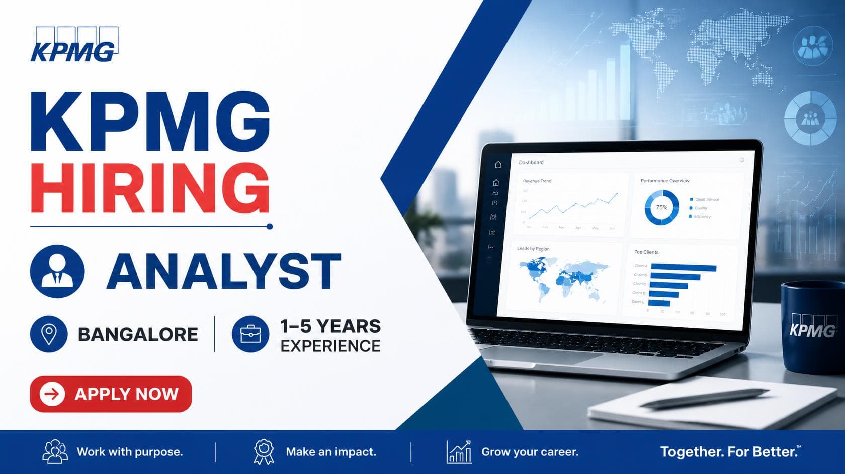 KPMG Hiring Analyst | Bangalore | 1–5 Years Experience